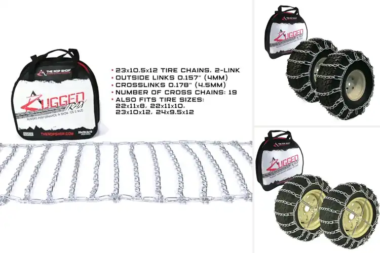 Detailed view of Best Utv Snow Tire Chains