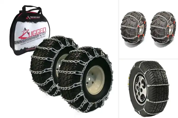 Detailed view of Best UTV Tire Chains for Winter Riding
