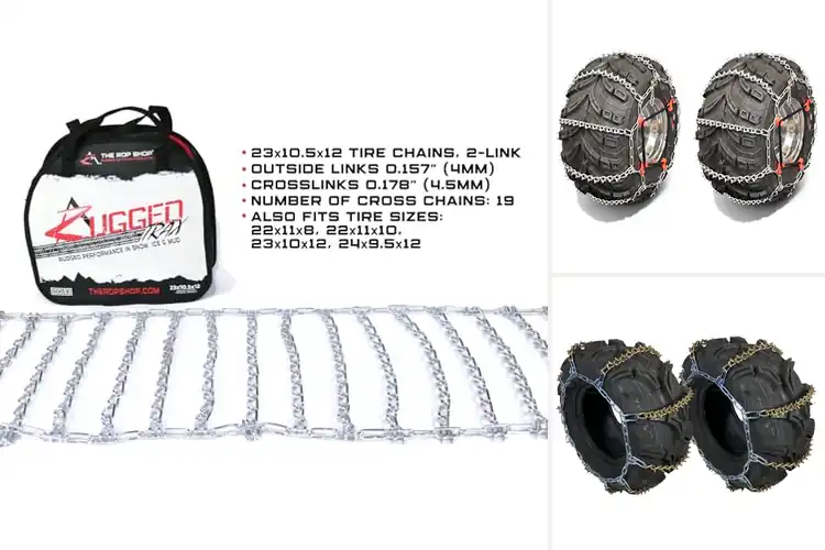 Detailed view of Best UTV Traction Chains