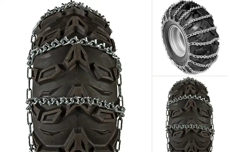 Detailed view of Best V Bar Snow Chains For ATV UTV: Top Traction Picks