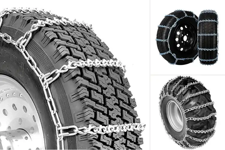 Detailed view of Best V-Bar Tire Chains: Top 10 for Ultimate Winter Control