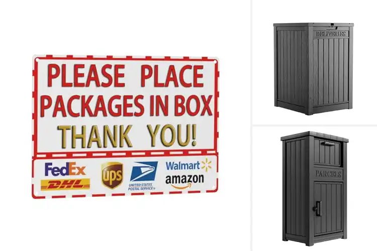 Detailed view of Best Value Package Delivery Boxes