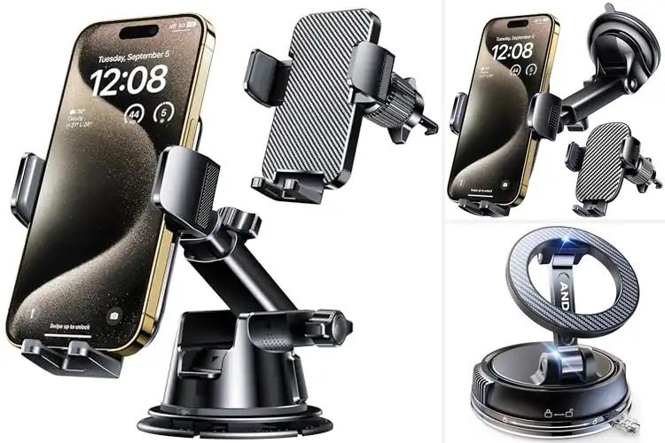 Detailed view of Best Vehicle Phone Holders: Drive Safely