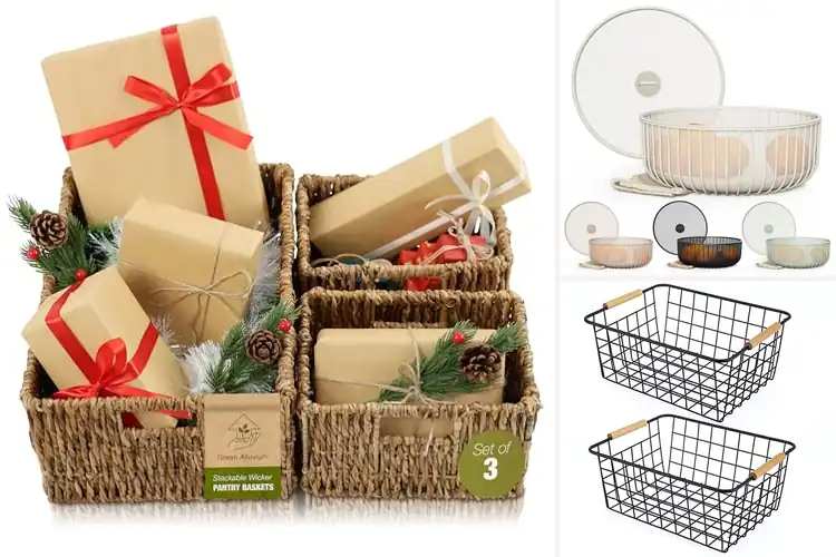 Detailed view of Best Versatile Kitchen Storage Baskets