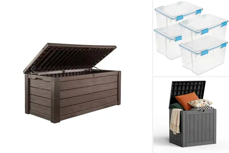 Detailed view of Best Weatherproof Storage Boxes