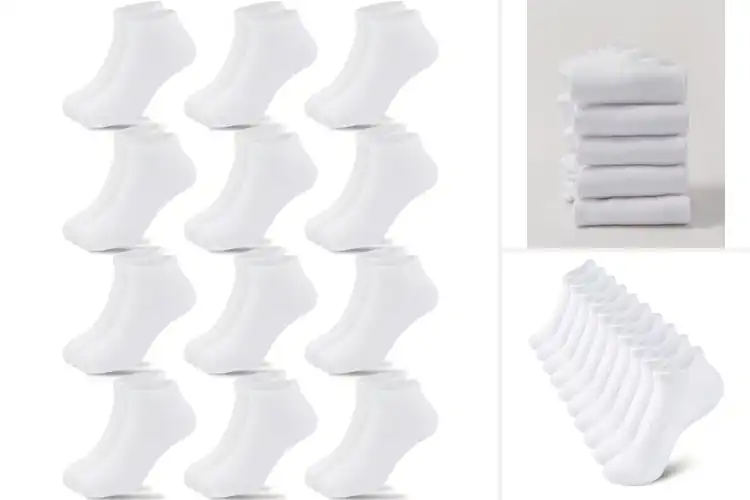 Detailed view of Best White Socks For Girls