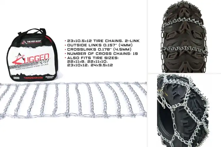 Detailed view of Best Winter UTV Chains