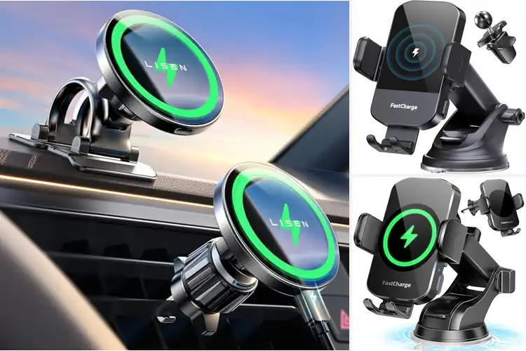 Detailed view of Best Wireless Charging Mounts for Effortless Driving