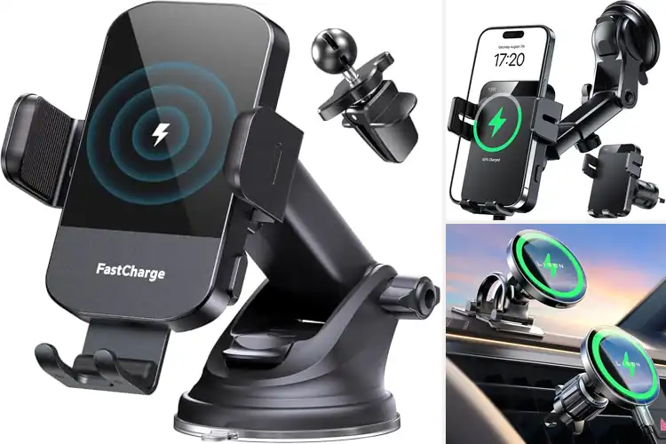 Detailed view of Best Wireless Charging Phone Mounts